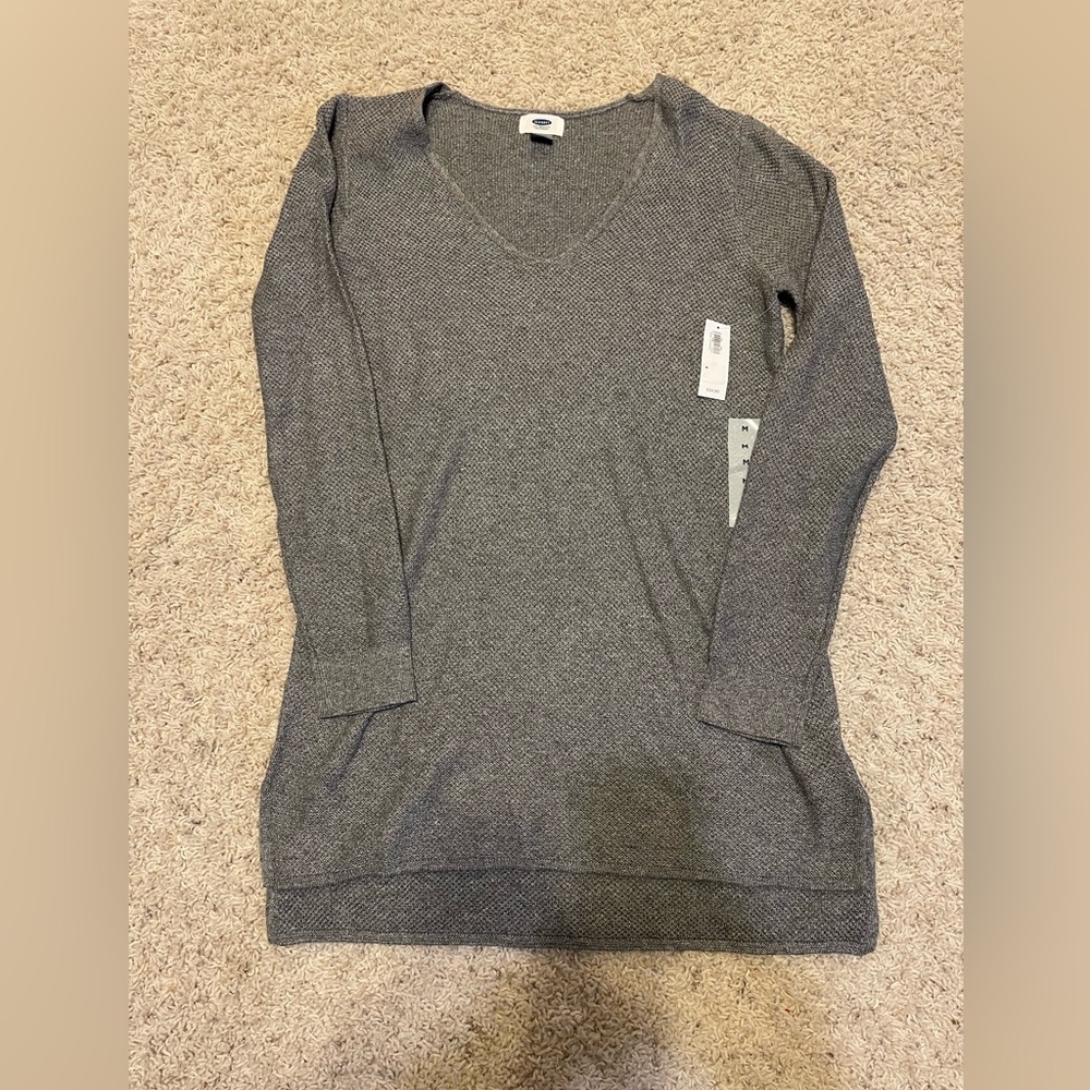 Old Navy Gray Sweater.